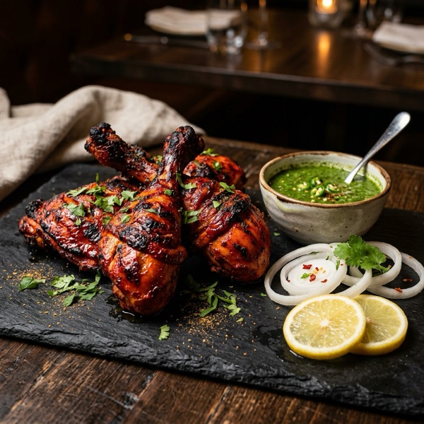 Tandoori Chicken Platter